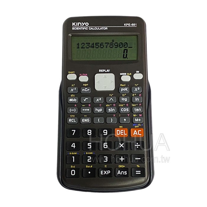 KINYO 12位元 工程用計算機 KPE-681