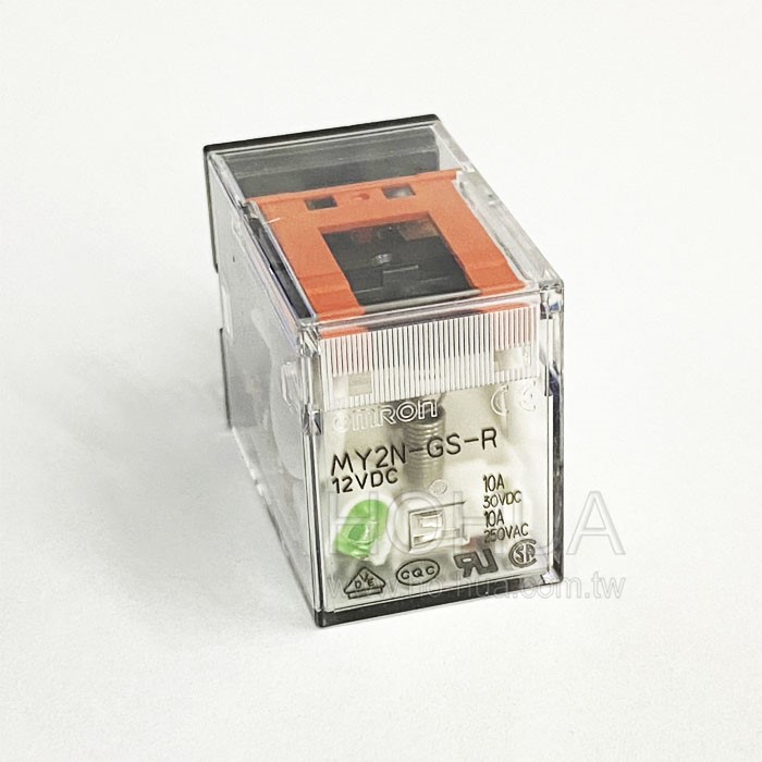 OMRON DC12V繼電器 10A ( MY2N-GS-R-12VDC )