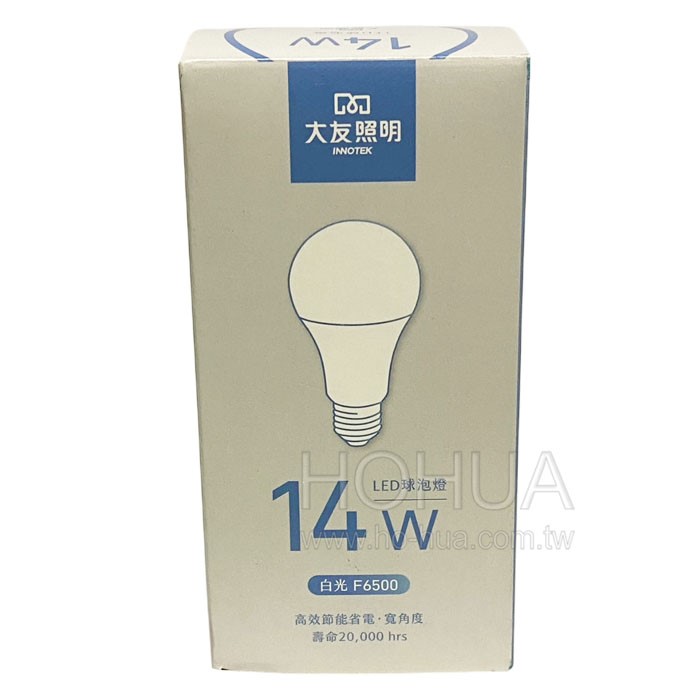 大友 14W LED球型燈 白光 BL-D65-65-14G