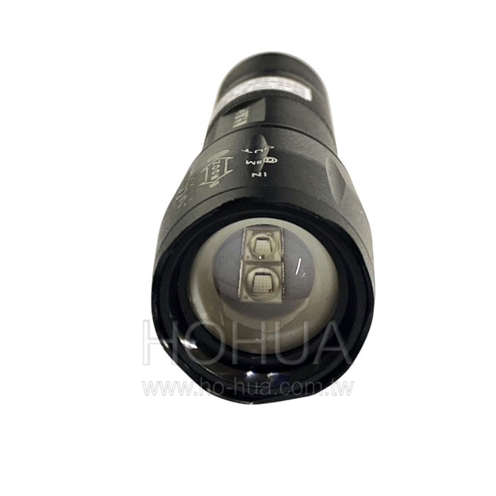 2顆紫光LED手電筒 ( 可驗鈔.身分證 ) LG-P2365