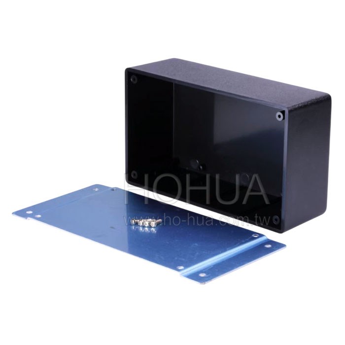 壁掛塑膠盒鋁底板 145x85x50mm PW-4