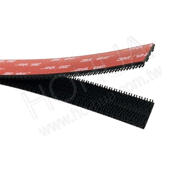 3M子母扣 黑色 15CM 2入 SJ3440