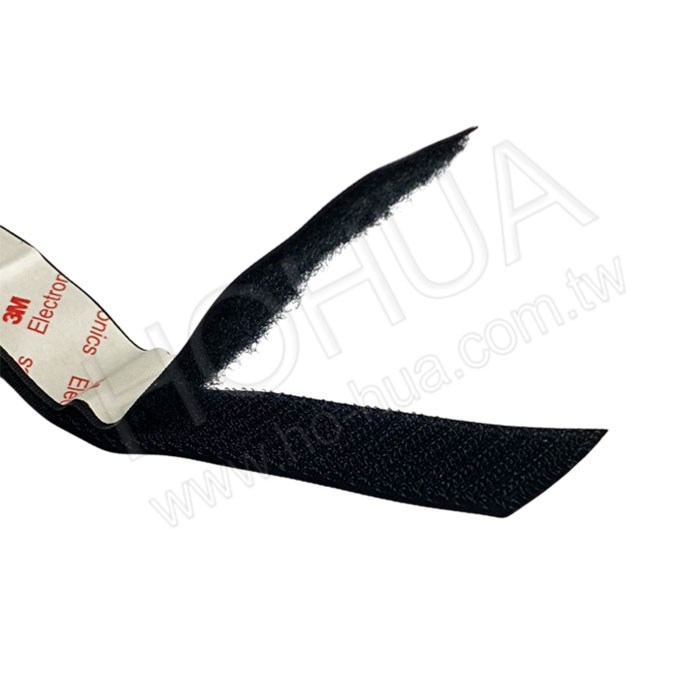 3M 1"黑色黏扣帶 100CM ( 3M#0826B+0827B )