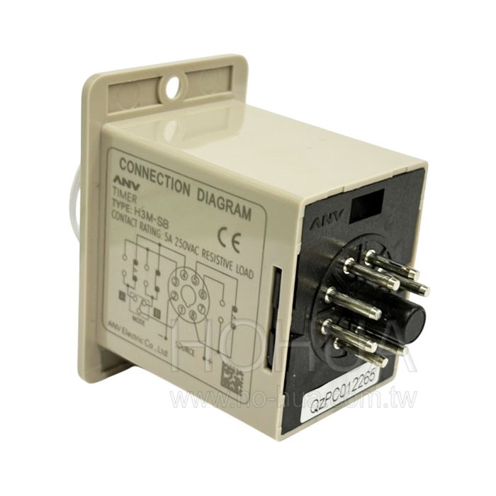 ANV士研 計時器 ( 3S/30S/3M/30M ) H3M-SB-110VAC