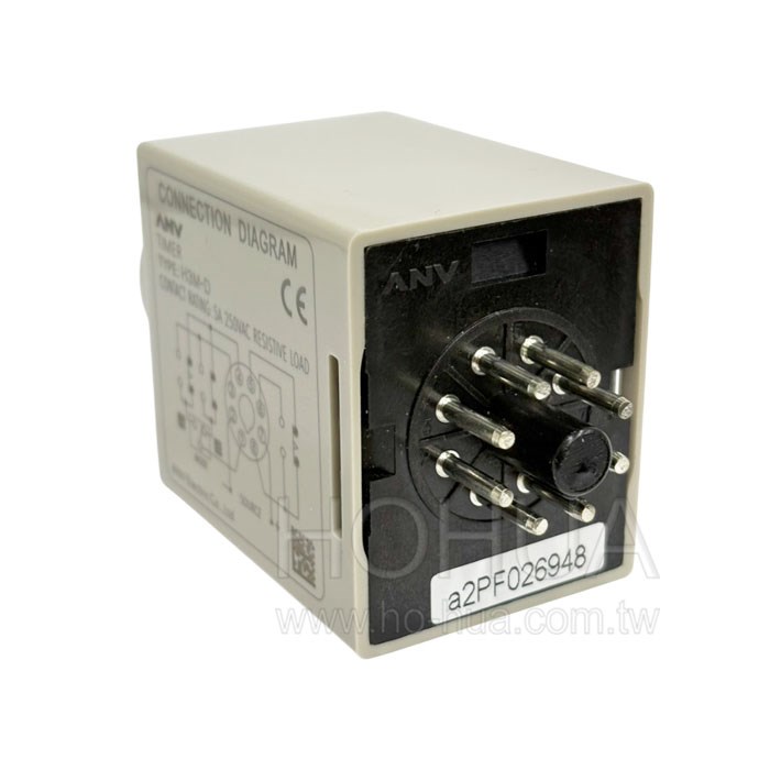 ANV士研 計時器 H3M-D 110VAC 1M-10H ( 限時繼電器 )