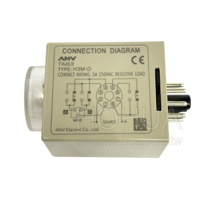 ANV士研 計時器 H3M-D 110VAC 1M-10H ( 限時繼電器 )