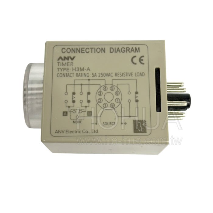 ANV士研 計時器 H3M-A 110VAC 1S-10M ( 限時繼電器 )