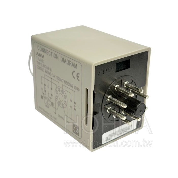 ANV士研 計時器 H3M-B 12VDC 3S-30M ( 限時繼電器 )