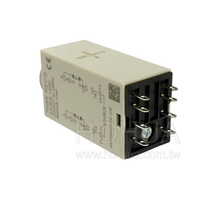 ANV士研 迷你限時繼電器 H3Y-2 12VDC 3M