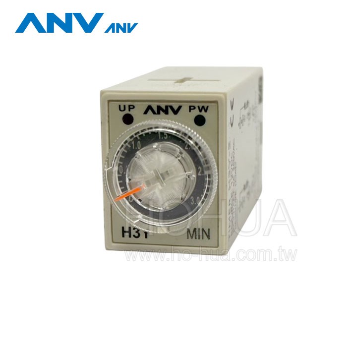 ANV士研 迷你限時繼電器 H3Y-2 12VDC 3M