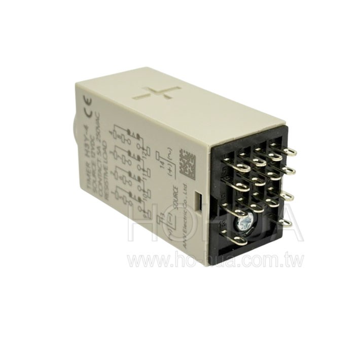 ANV士研 迷你限時繼電器 H3Y-4 12VDC 60M