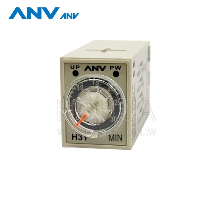 ANV士研 迷你限時繼電器 H3Y-4 24VDC 30M