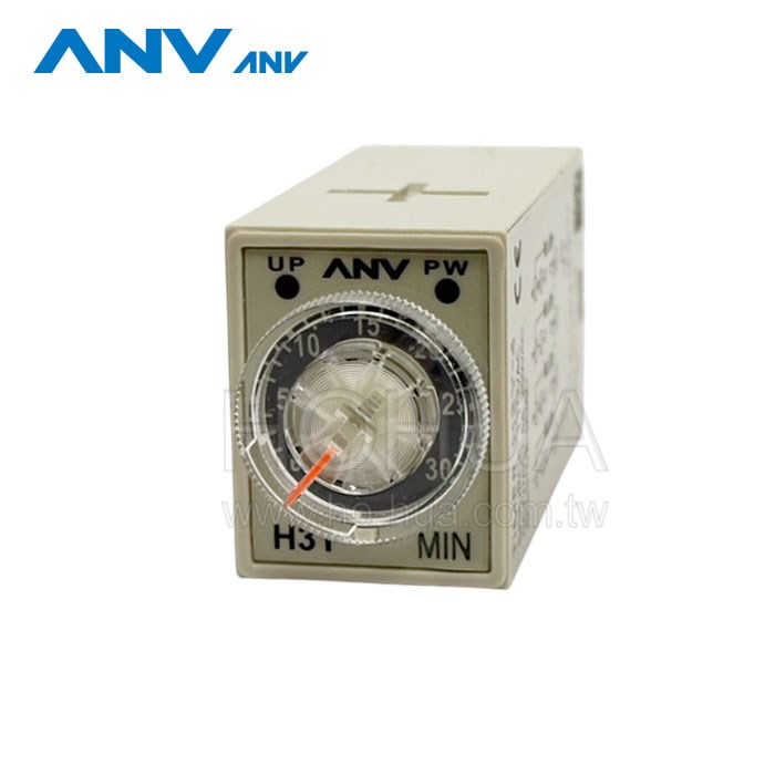 ANV士研 迷你限時繼電器 H3Y-4 110VAC 30M