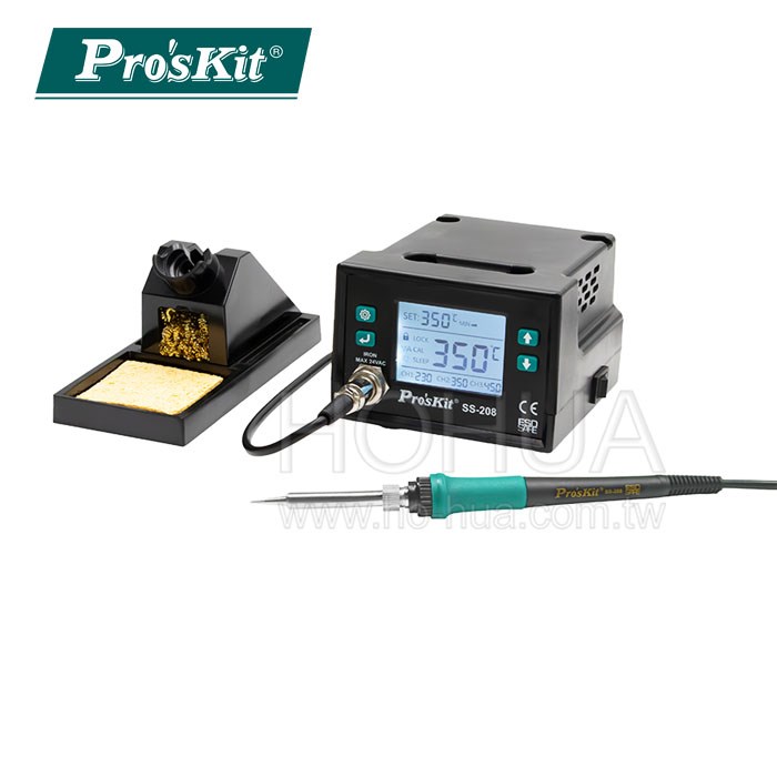 Pro'sKit寶工 防靜電數顯溫控焊台 SS-208E