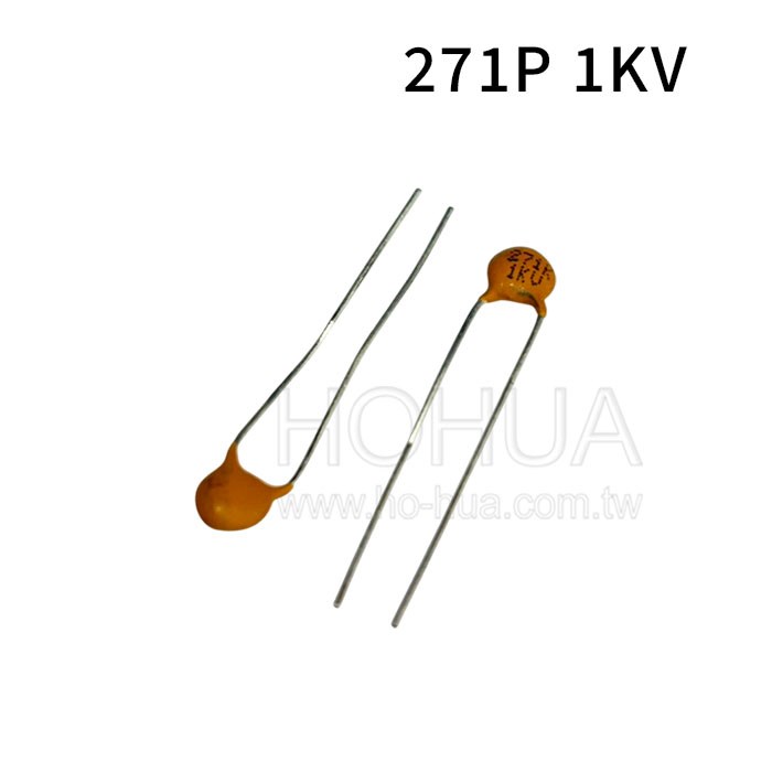 高壓陶瓷電容 271P 1KV