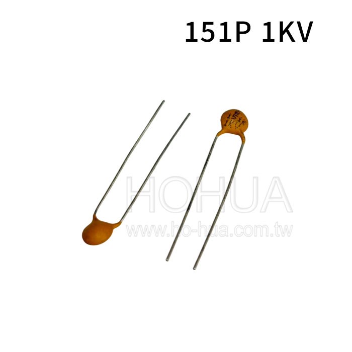 高壓陶瓷電容 151P 1KV