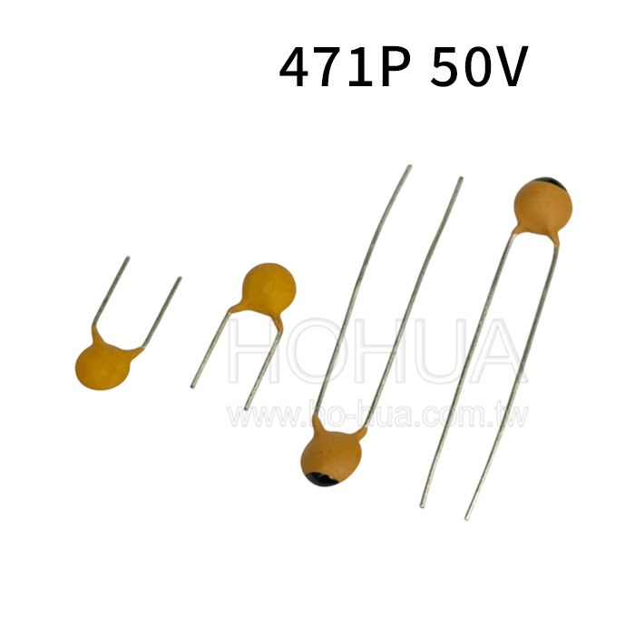 陶瓷電容 471P 50V ( 0.00047uF 50V )