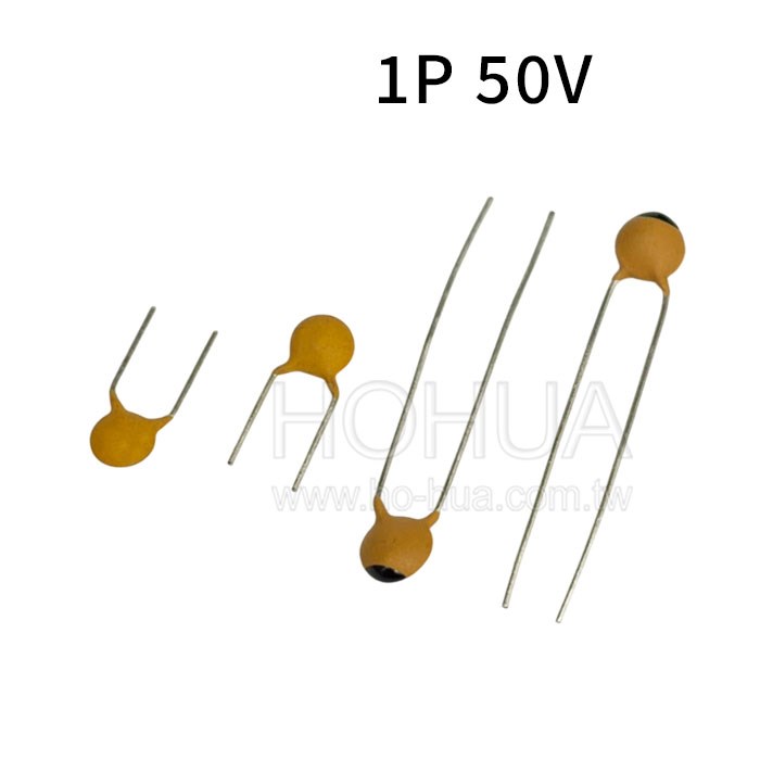 陶瓷電容 1P 50V ( 0.000001uF 50V )
