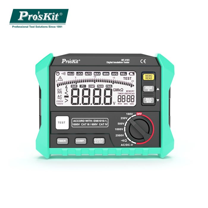 Pro'sKit寶工 絕緣電阻計 MT-4103