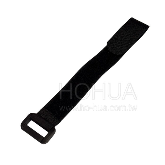 反扣式魔鬼氈束帶 2x20cm 黑色 5入 tie005