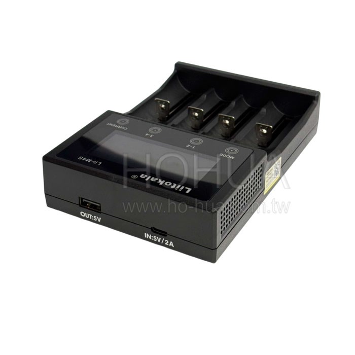 LiitoKala USB智能觸控電池充電器+檢測器 Lii-M4S