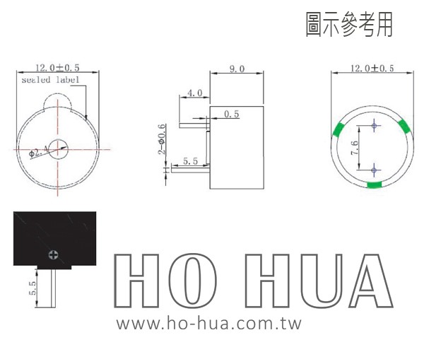 蜂鳴器,振盪蜂鳴器