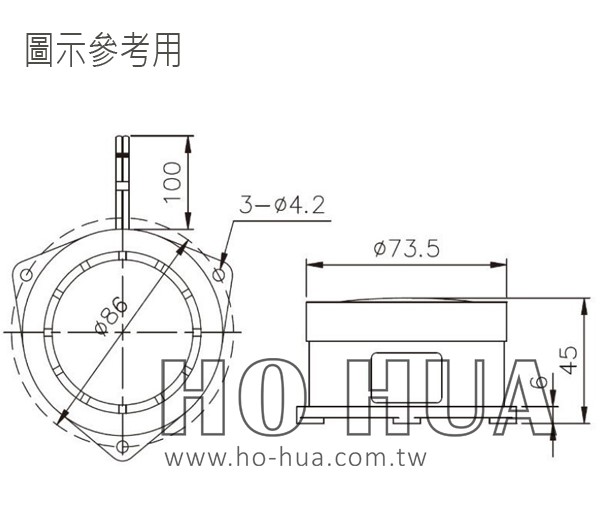 蜂鳴器,露出式蜂鳴器