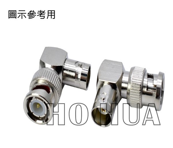 BNC公-BNC母90°(方)  ( D1156 )