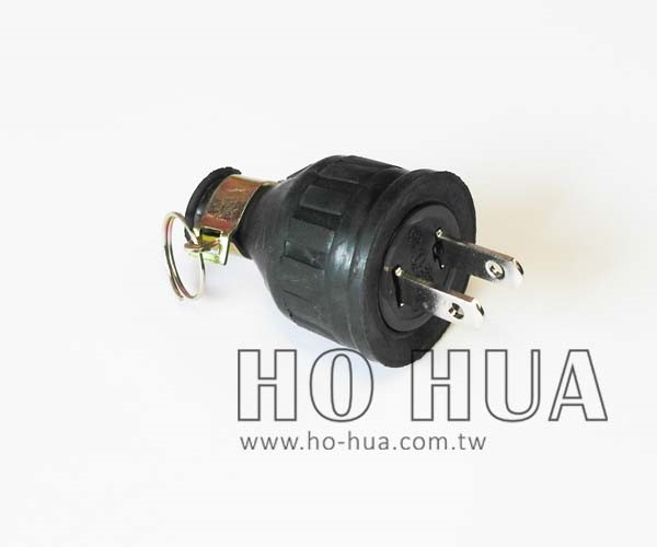 電纜橡膠插頭15A 125V  ( G4299-1 )