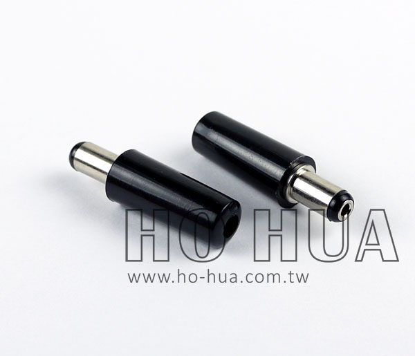 DC頭2.1孔短型電木 1pcs  ( D1077 G6571C )