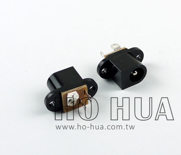 DC座2.5孔帽型 2pcs  ( D2054A G6617B )