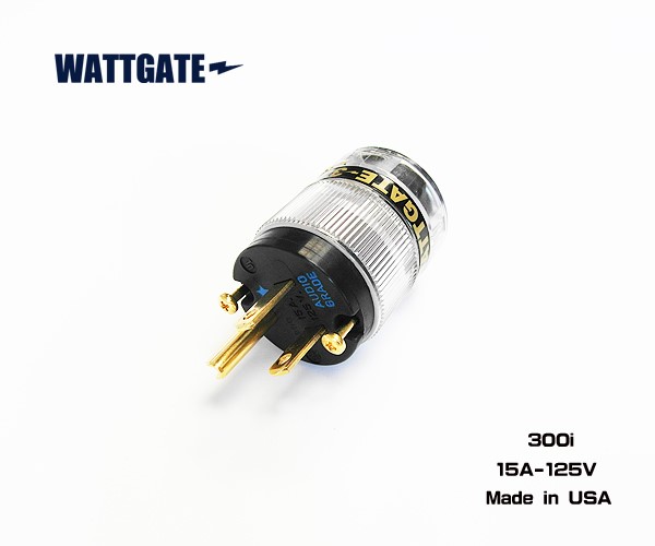 WATTGATE 美製電源公頭(125V/15A)  ( WGT330i-CLR藍星 )