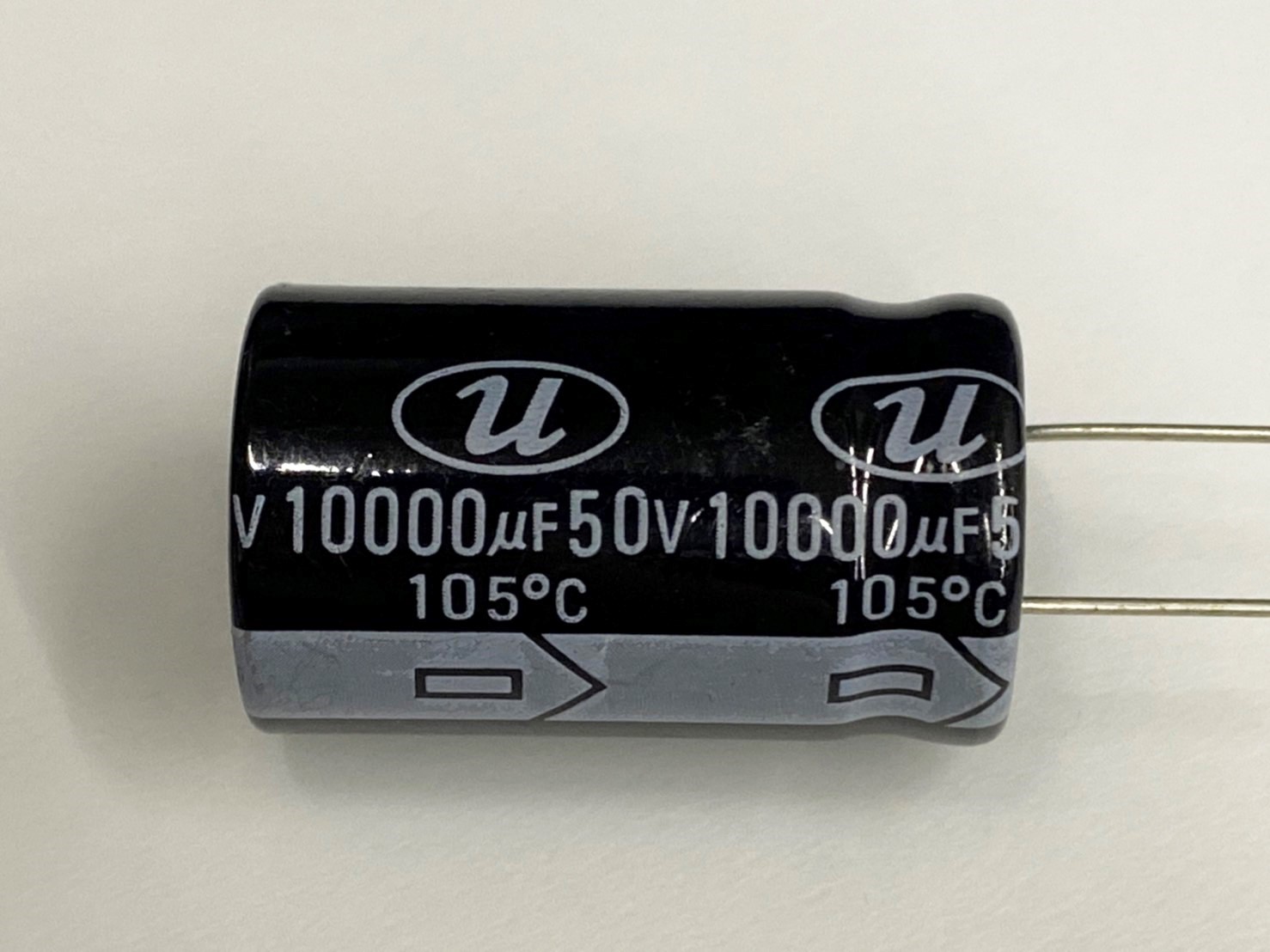 電解電容10000uF50V 1pcs ( EC10000uF50V 25x42/105℃ )