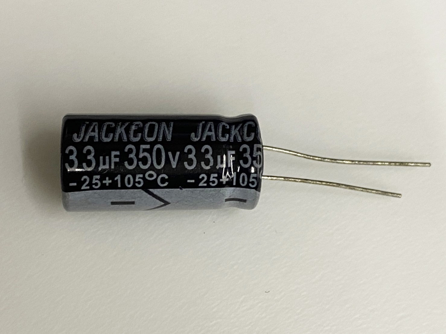 電解電容33uF350V 1pcs ( EC33uF350V 13x26/105℃ )