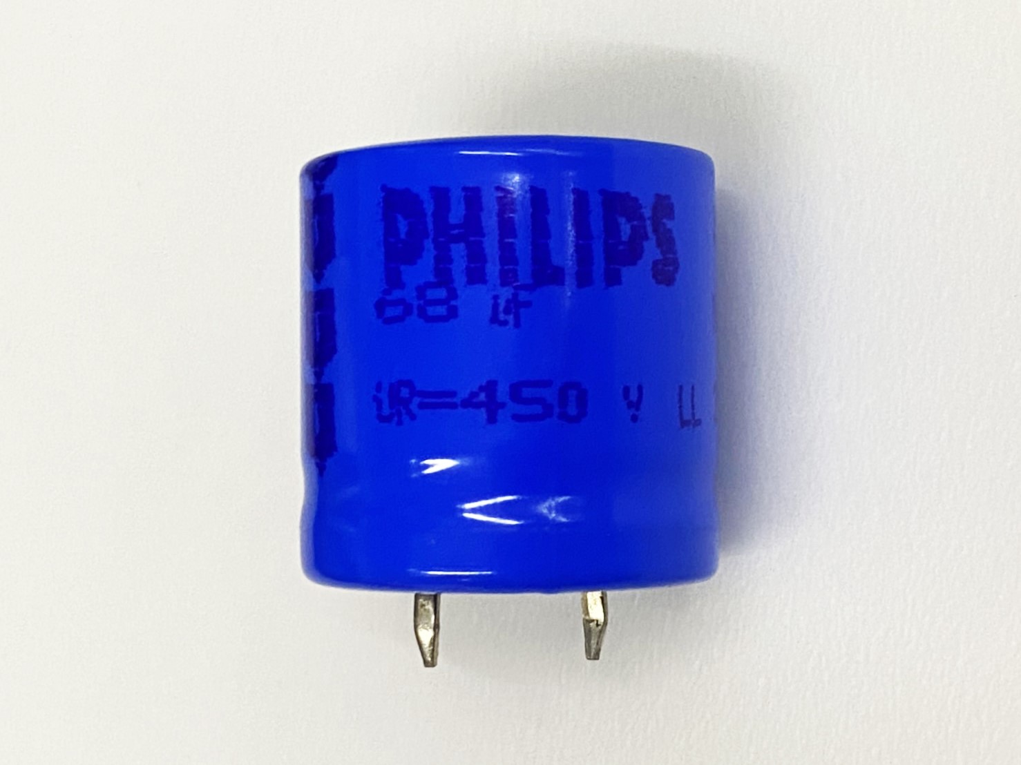 PHILIPS 68uF450V電容 105℃  ( 68uF450V(25x26mm)/1pcs )