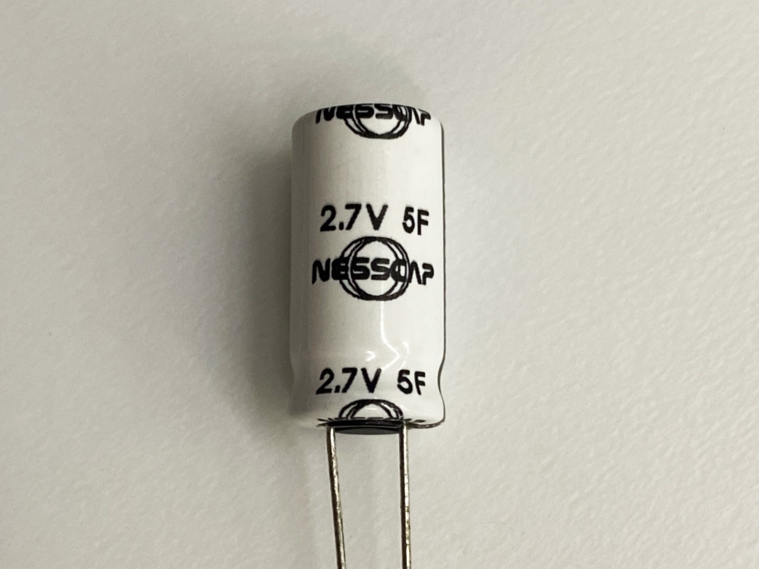 超級電容5F/2.7V 1pcs ( Super 5F/2.7V )