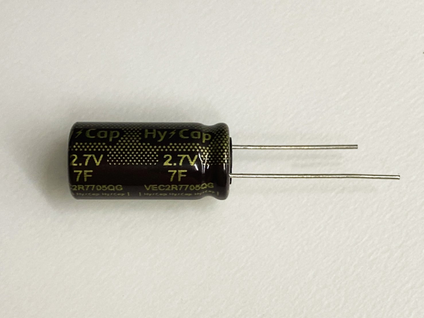 超級電容7F/2.7V 1pcs ( Super 7F/2.7V )