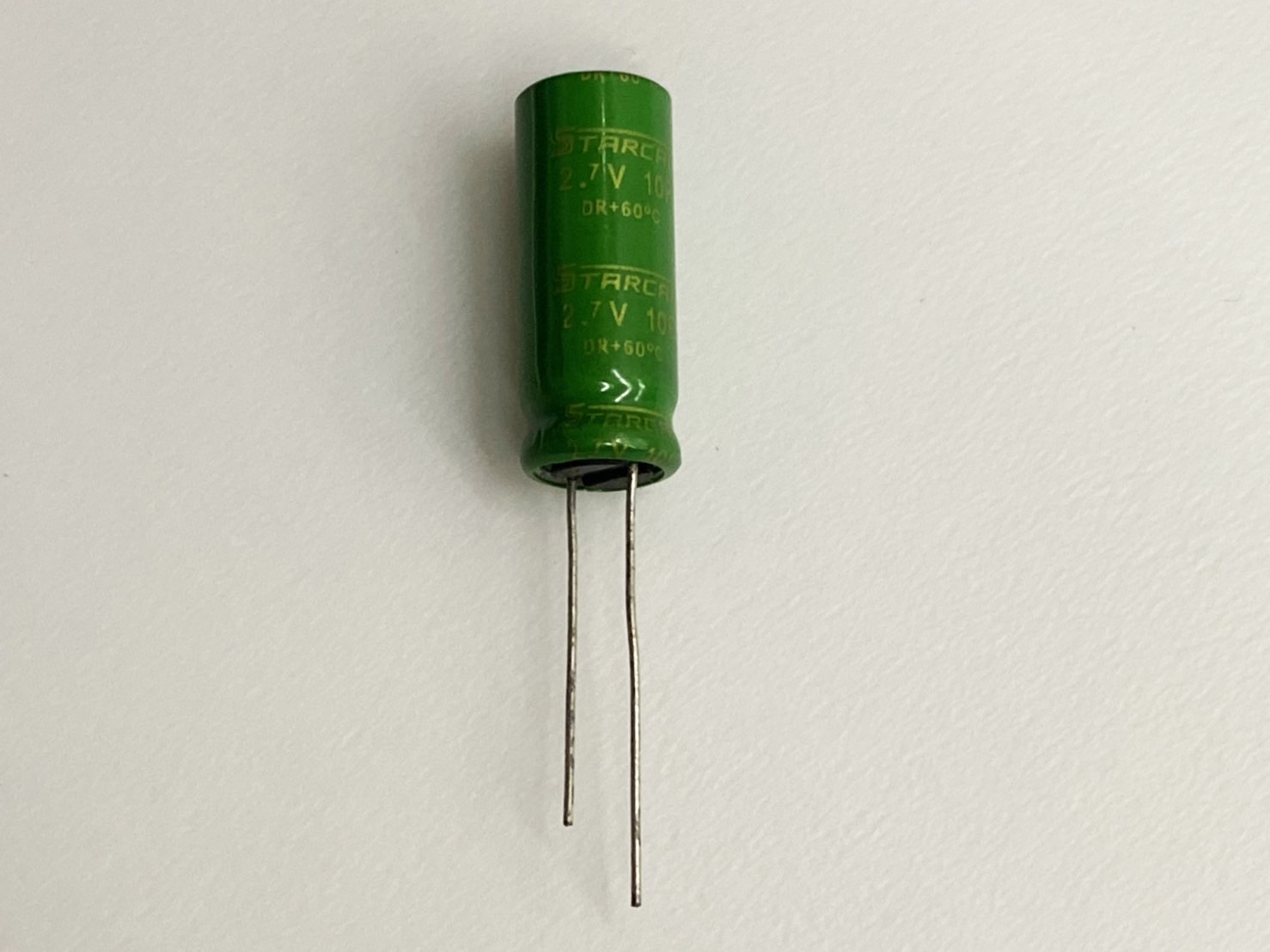 超級電容10F/2.7V 1pcs ( Super 10F/2.7V )