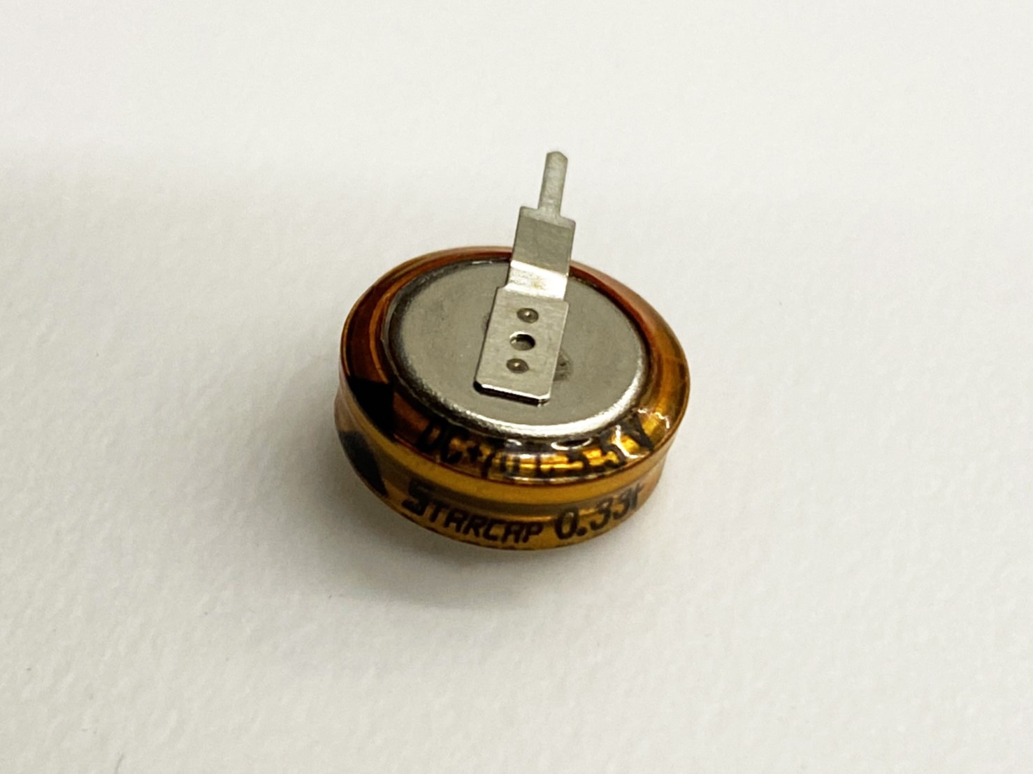 金電容GC0.33F/5.5V 1pcs  ( GC0.33F/5.5V )