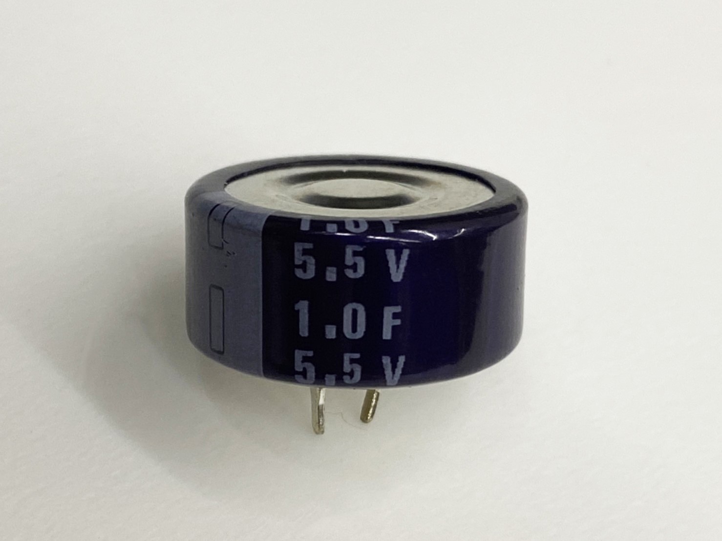 超級電容1F/5.5V 20x6mm 1pcs ( BT15.5VM )