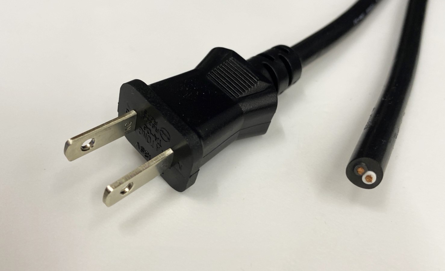 電纜式AC線1.25mm/2c  ( 648-10-16A )