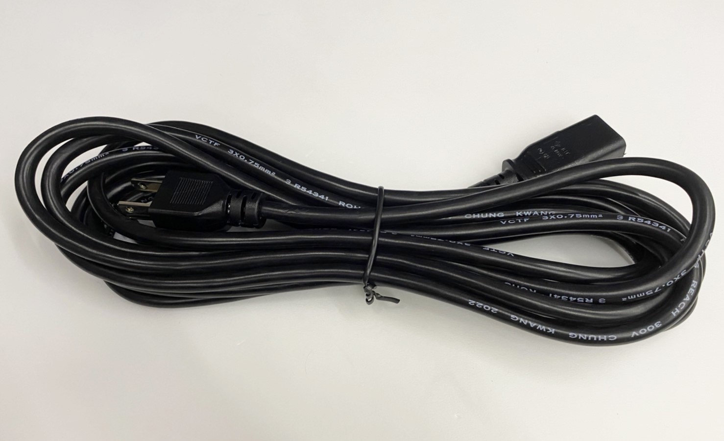 636 3P公3P母 電源線 15尺 ( 4.5M )  ( 636-18AWG-15 )