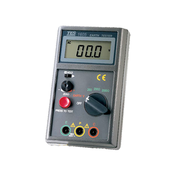 數位接地電阻計(打釘式) ( TES-1605 )