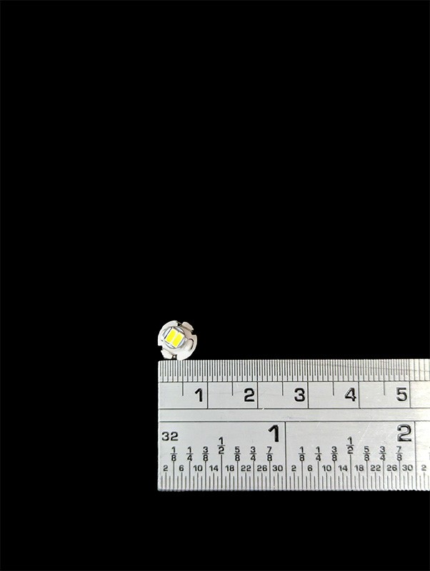 T3-1206-2 白光含座 DC12V (2入) (A0507W/卡)