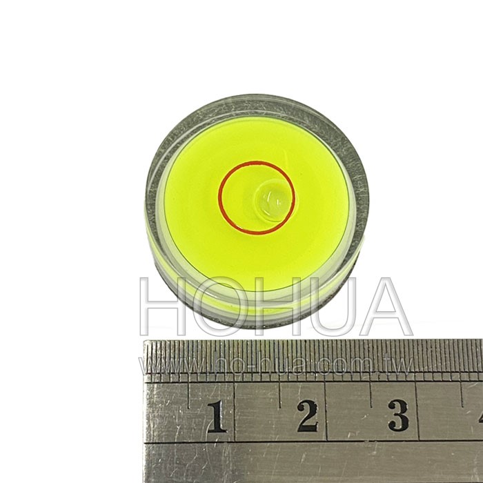 EBISU 日製丸型水平器(附磁) 25x9.7mm ( R25M )