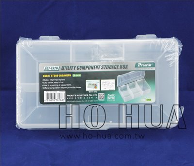 5格零件盒 180x97x42mm 03-104 (203-132G)