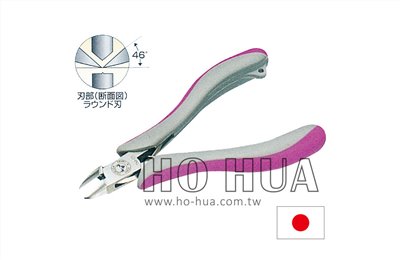 TSUNODA 牛頭日製雙色柄精密斜口鉗 120mm Trinity-TM-01