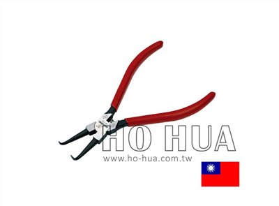 ALSTRONG 鉻釩鋼 7"彈簧鉗穴用彎爪閉><  ( ALS-S1-HB-175 )