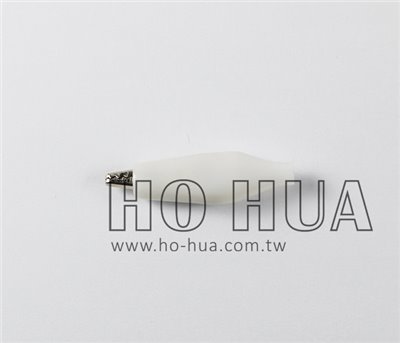 小鱷魚夾(白) 100PCS  ( D3001 G3301-W )