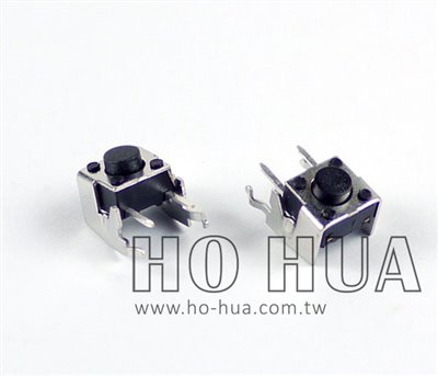 6*6*3.85-2P+2側式開關 100pcs  ( KLT1105VA-160g ) 觸摸開關